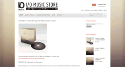 Desktop Screenshot of iomusic.se